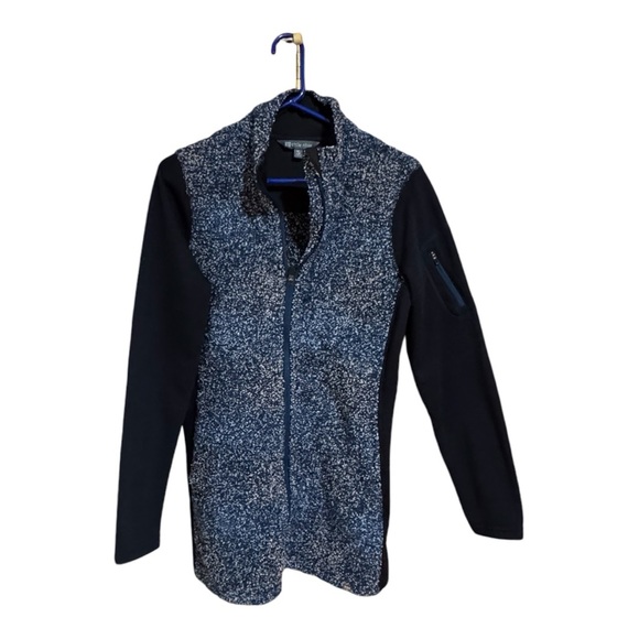 Title Nine Jacket Full Zip Fleece‎ Stretch Long Sleeve Navy. Small. Cozy. - Picture 6 of 6